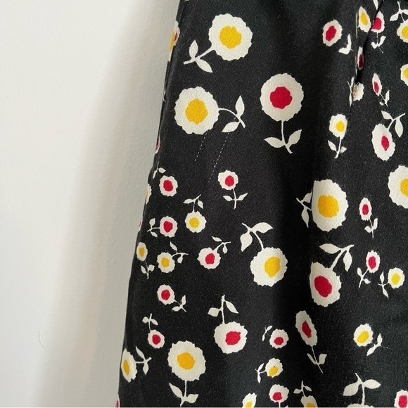 VINTAGE 80s MOSCHINO Floral Print Spell Out Pants - Picture 12 of 15